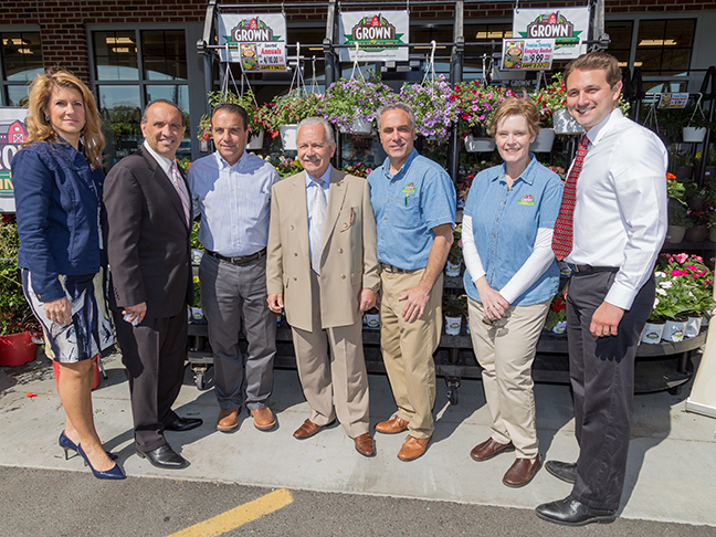 Monmouth County Freeholders with Louis Davino, Saker Shoprite and County Economic Development staff at the Grown in Monmouth event